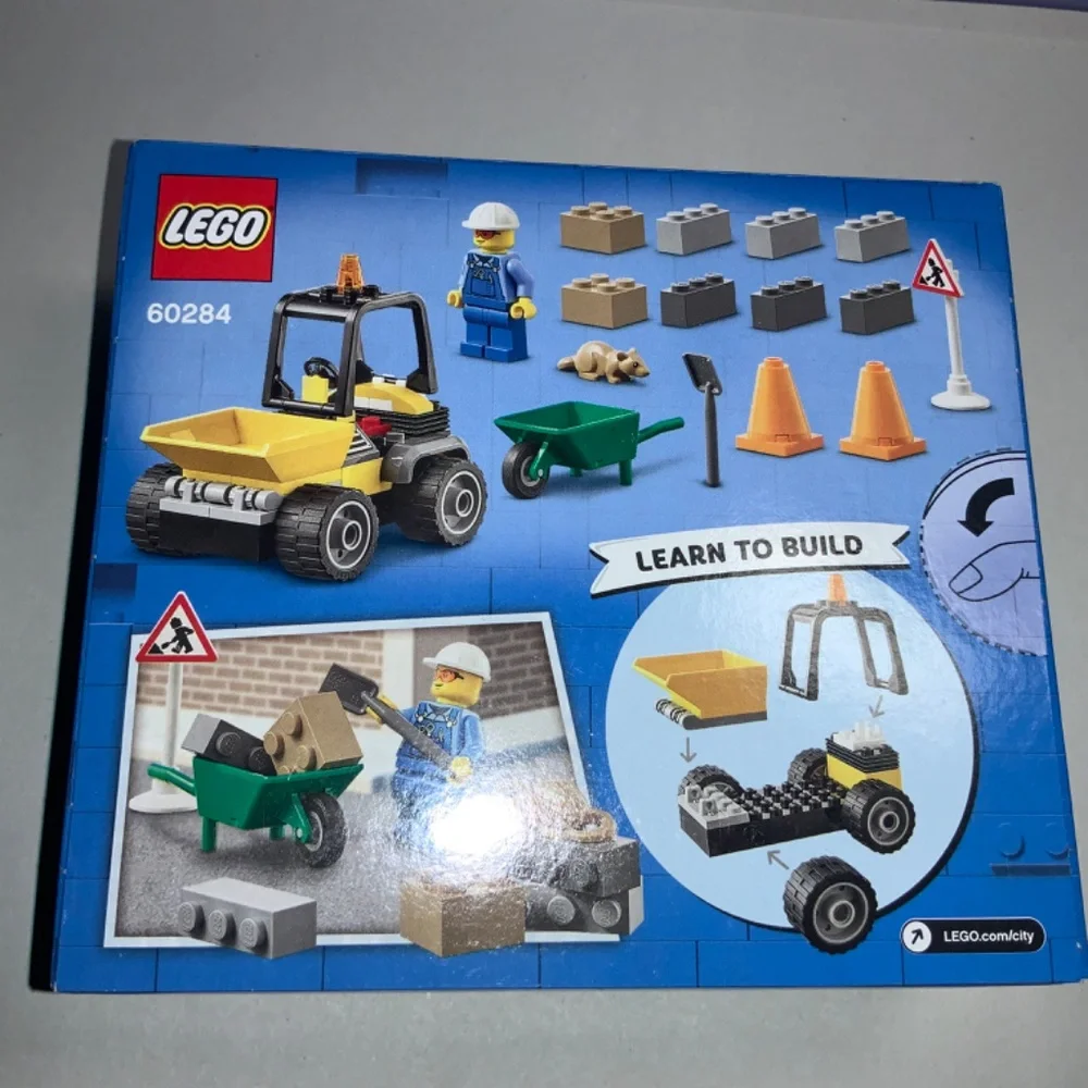 Lego City 60284 Roadwork truck 58 pieces 4+ unisex new in box